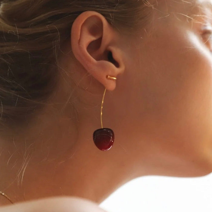 Fruit Drop Earrings-TAI