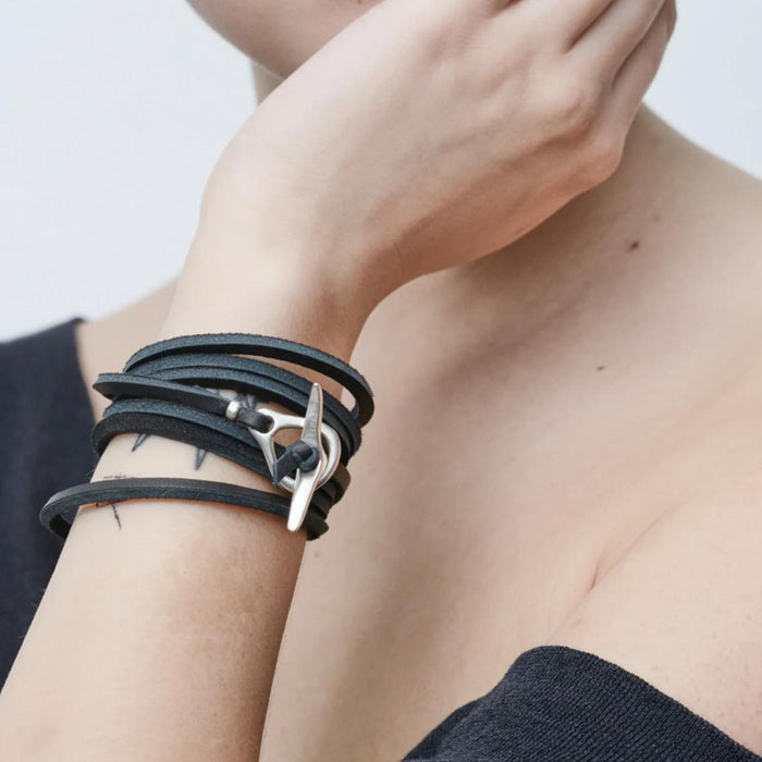 Rawhide Wrap Bracelet-Jill Platner
