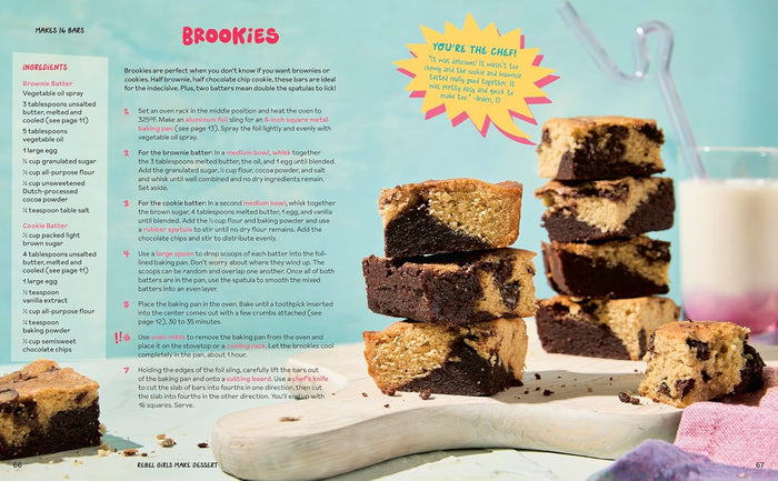 Rebel Girls Make Dessert: Kid-Tested Recipes YOU Can Make, Bake, and Share! (Rebel Girls Inc)