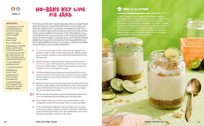 Rebel Girls Make Dessert: Kid-Tested Recipes YOU Can Make, Bake, and Share! (Rebel Girls Inc)