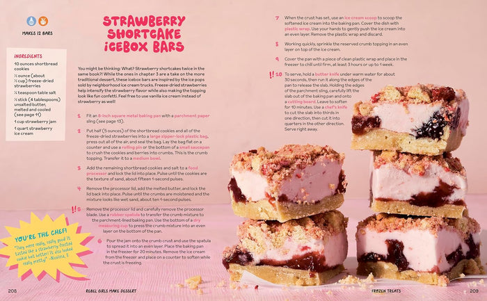 Rebel Girls Make Dessert: Kid-Tested Recipes YOU Can Make, Bake, and Share! (Rebel Girls Inc)