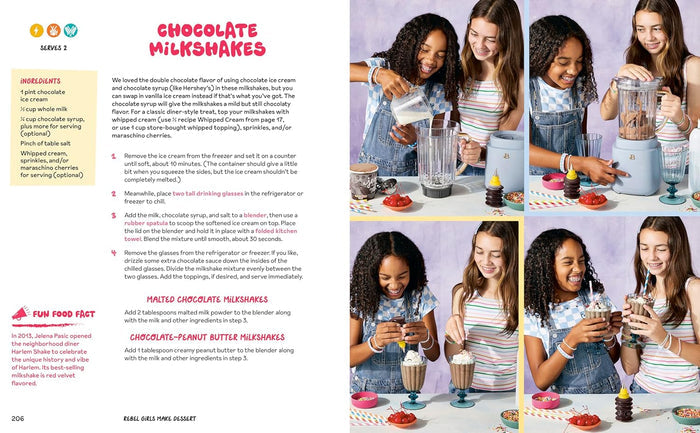 Rebel Girls Make Dessert: Kid-Tested Recipes YOU Can Make, Bake, and Share! (Rebel Girls Inc)