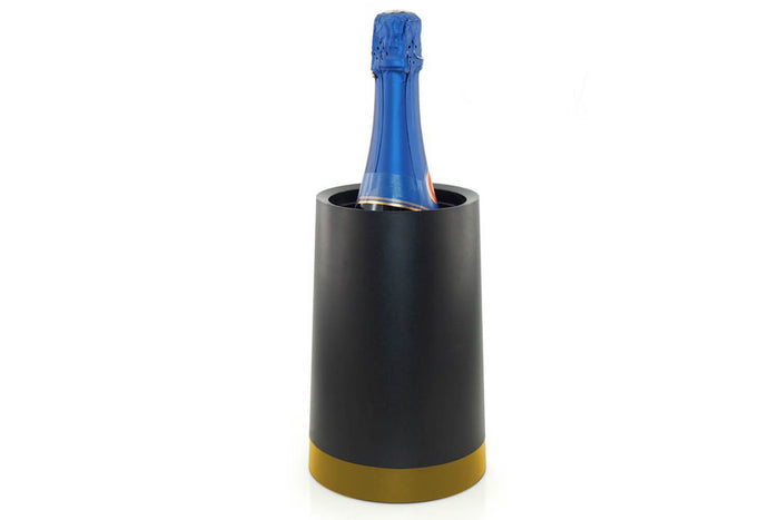 Refroidisseur à vin Pulltex avec manchon réfrigérant amovible Coolerpot - Noir