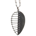 Rivet Leaf Necklace-Jane Diaz