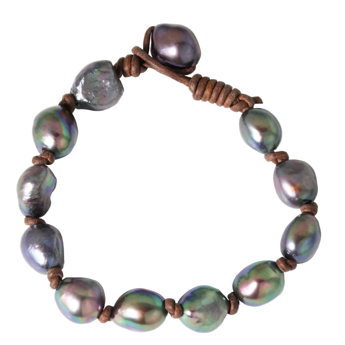 Ronja Peacock Pearl Bracelet
