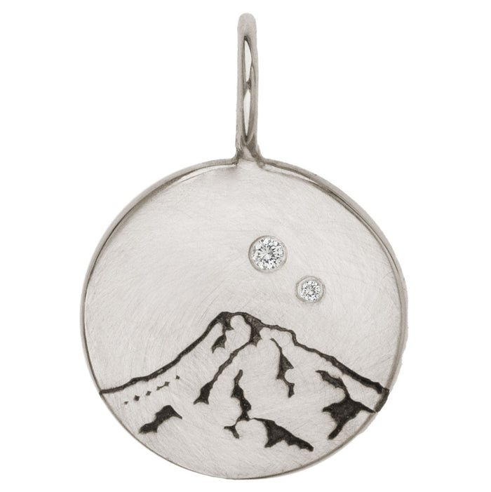 Round Mt Hood Charm-Heather B. Moore