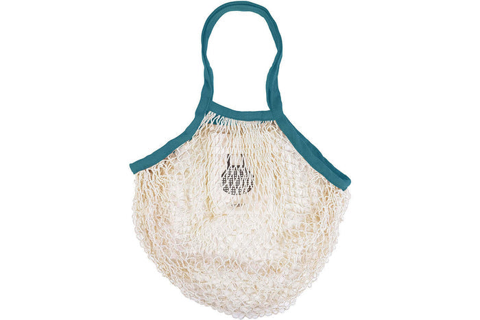 Sac pliable Cookut Sacha en coton bio - Bleu