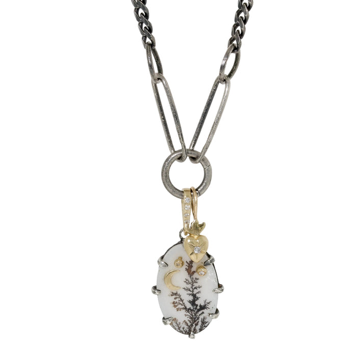 Acanthus-Five-Links-Charm-Holder-Necklace styled