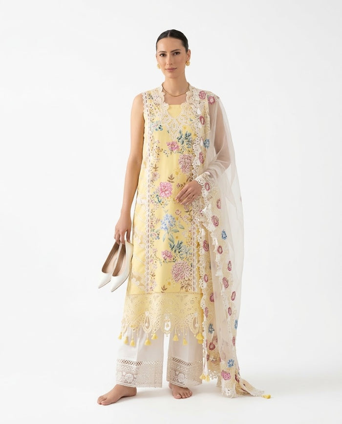 Saira Rizwan - SRL26-04 Arezou Three Piece Lawn