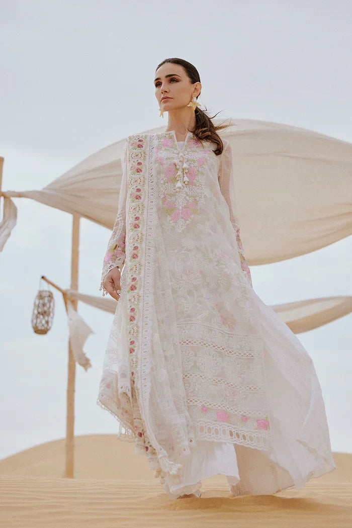 Saira Rizwan - SRL26-09 Izel Three Piece Slub Organza