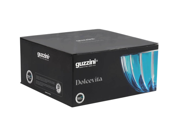 Saladier Guzzini Dolcevita ambre en polymère biosourcé - 25cm
