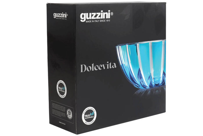 Saladier Guzzini Dolcevita ambre en polymère biosourcé - 30cm