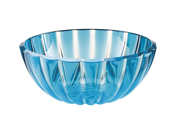 Saladier Guzzini Dolcevita turquoise en polymère biosourcé - 25cm