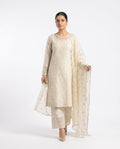 Samluxe-SS-03 Three Piece Sheesha Silk Suit