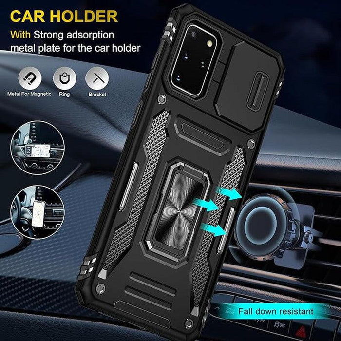 Samsung S20 FE Shockproof Rugged Military Grade - Black