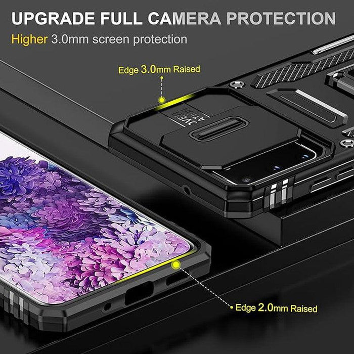 Samsung S20 FE Shockproof Rugged Military Grade - Black