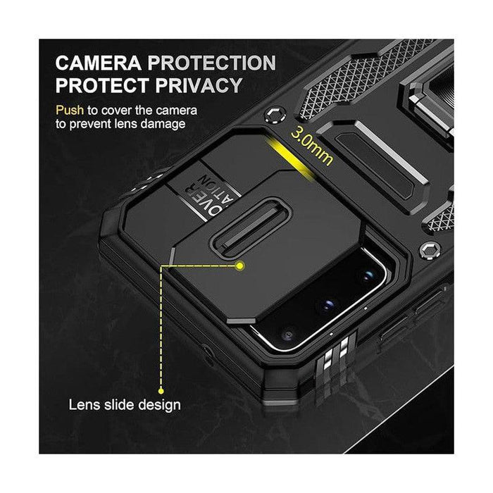 Samsung S20 Plus Shockproof Rugged Military Grade - Black