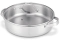 Sauteuse Beka Cicla en inox 28cm avec couvercle en verre