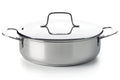 Sauteuse Beka Maestro 24cm en acier inoxydable 18/10 2 anses + couvercle