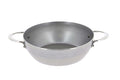 Sauteuse paysanne De Buyer Mineral B Element en fer bombée 2 anses - 24cm