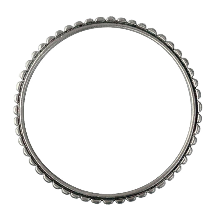Scalloped Edge Bangle Bracelet-Jane Diaz