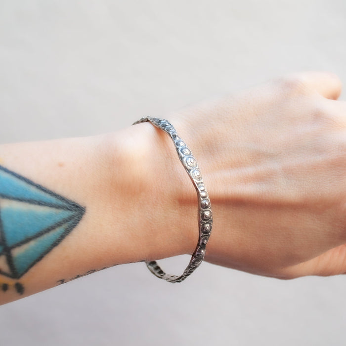 Sea Urchin Bangle Bracelet-Lauren Wolf