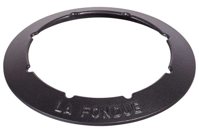 Service à fondue en fonte STAUB 20cm 6 personnes - Noir
