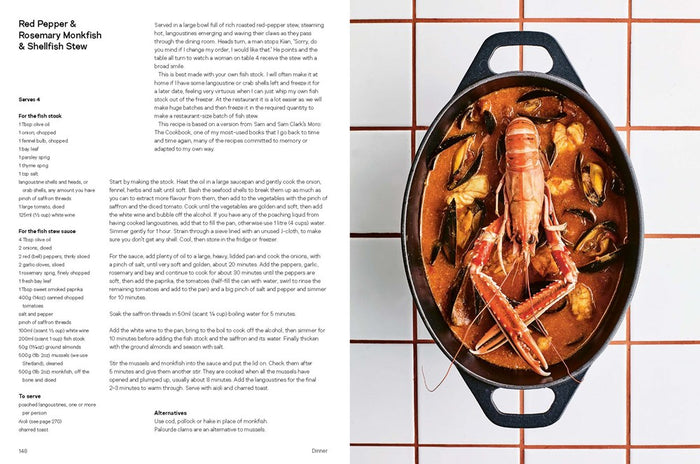 Service: One Day in a Restaurant, Over 150 Recipes to Cook at Home (Anna Hedworth)