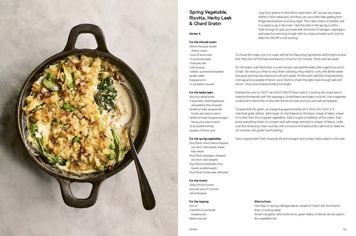 Service: One Day in a Restaurant, Over 150 Recipes to Cook at Home (Anna Hedworth)