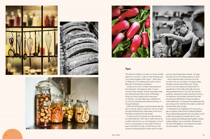 Service: One Day in a Restaurant, Over 150 Recipes to Cook at Home (Anna Hedworth)