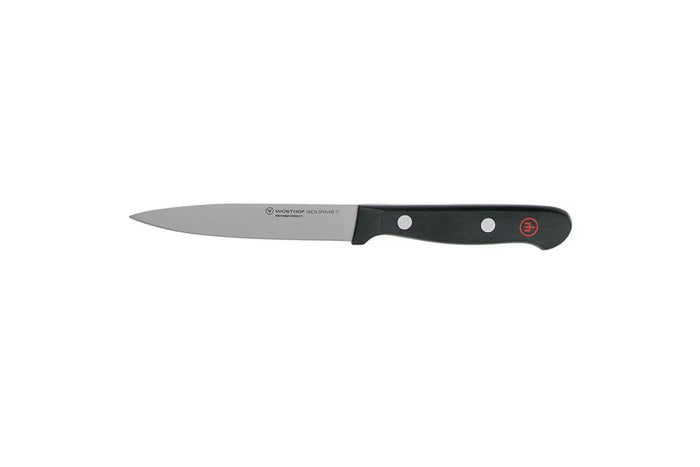 Serviette de chef Wüsthof Gourmet 5 pièces : 4 couteaux + 1 fusil à aiguiser