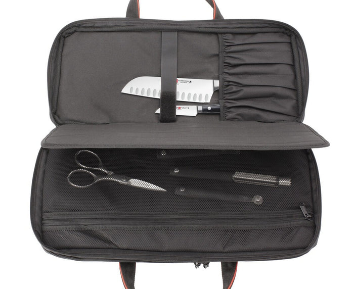 Serviette pour couteaux de cuisine - 3 compartiments - 20 emplacements Wüsthof
