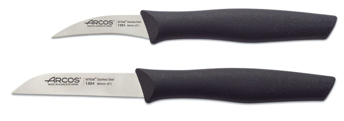 Set 2 couteaux Arcos Nova 1 bec d'oiseau 6cm + 1 office droit 8cm