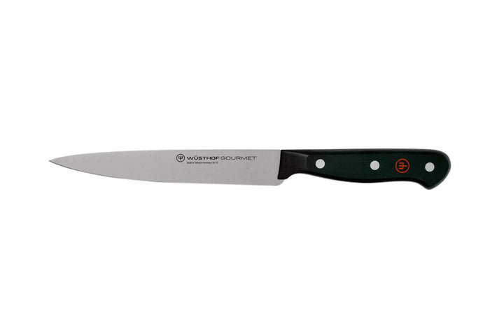 Set 3 couteaux Wüsthof Gourmet - Chef 20cm + découper 16cm + office 12cm