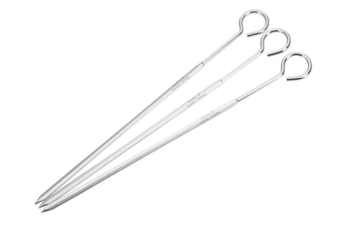Set 3 pics à brochettes Westmark en acier inoxydable - 23.6 cm
