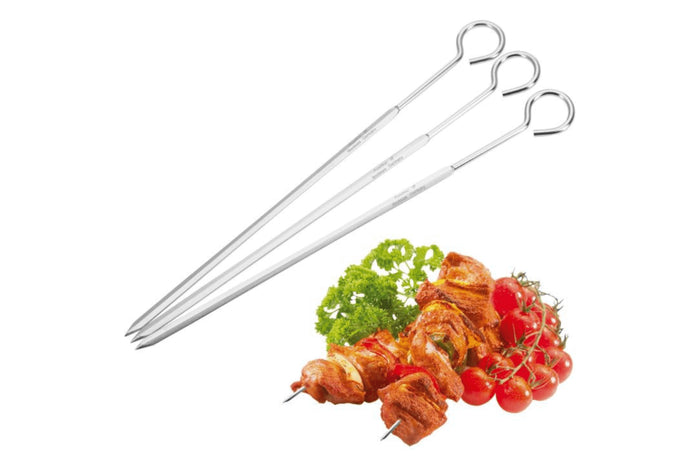Set 3 pics à brochettes Westmark en acier inoxydable - 23.6 cm