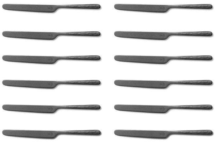 Set de 12 couteaux de table Culter Kodai XL 19,5cm - Vintage Grey