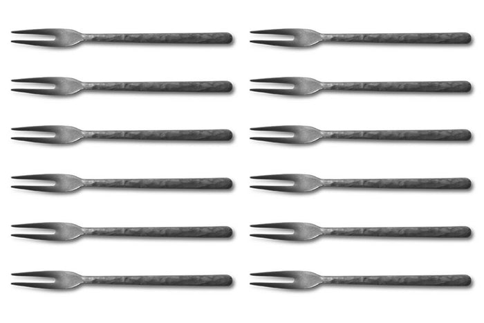 Set de 12 fourchettes à dessert Culter Kodai 13,8cm - Vintage Grey