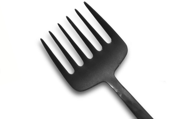 Set de 12 fourchettes râteau Culter Kodai 11,3cm - Vintage Black