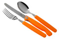Set de 3 couverts Victorinox Swiss Classic pliant - Orange