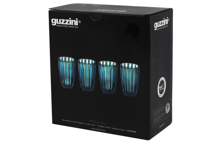 Set de 4 verres Guzzini Dolcevita en polymère biosourcé