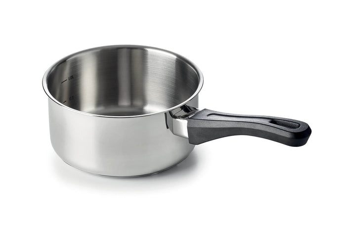 Set de 5 casseroles Beka Polo en acier inoxydable 18/10 et poignée en bakélite