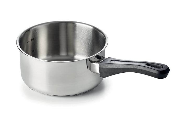 Set de 5 casseroles Beka Polo en acier inoxydable 18/10 et poignée en bakélite