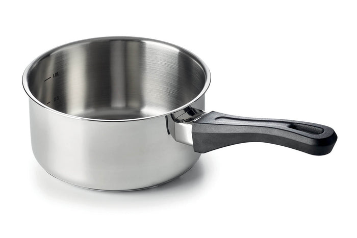 Set de 5 casseroles Beka Polo en acier inoxydable 18/10 et poignée en bakélite