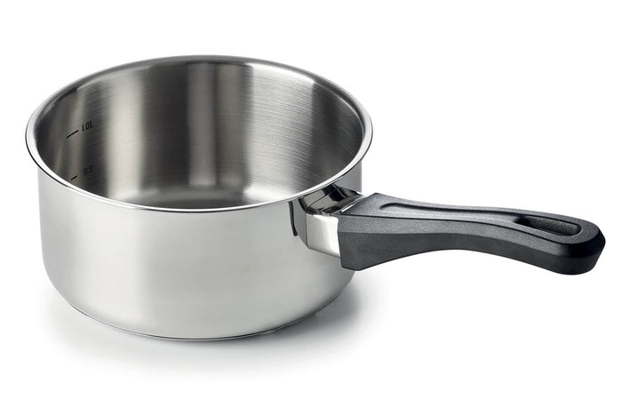 Set de 5 casseroles Beka Polo en acier inoxydable 18/10 et poignée en bakélite