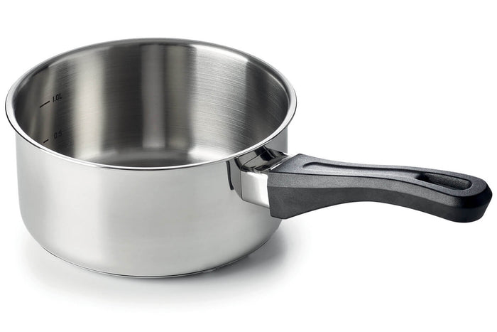 Set de 5 casseroles Beka Polo en acier inoxydable 18/10 et poignée en bakélite