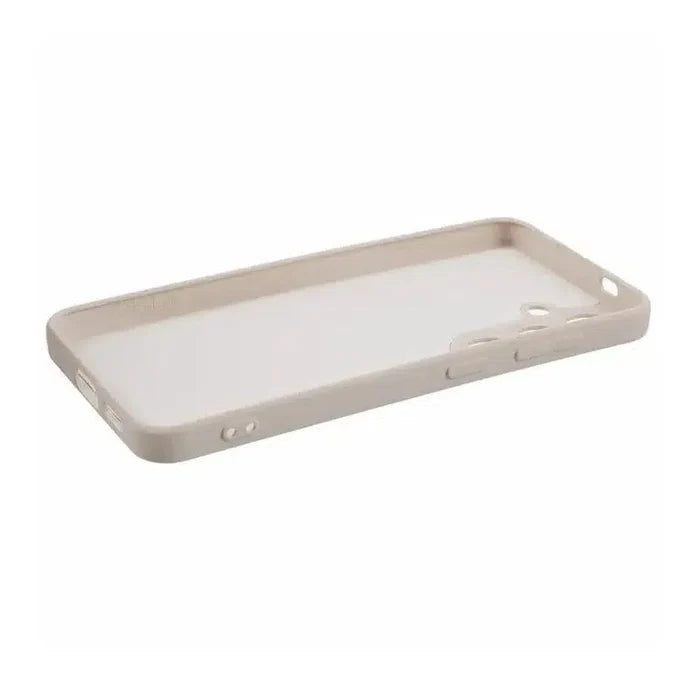 Silicone Cushion Case for Samsung Galaxy S24 Ultra - Cream