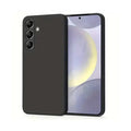 Silicone Cushion Case for Samsung Galaxy S24 Plus - Black