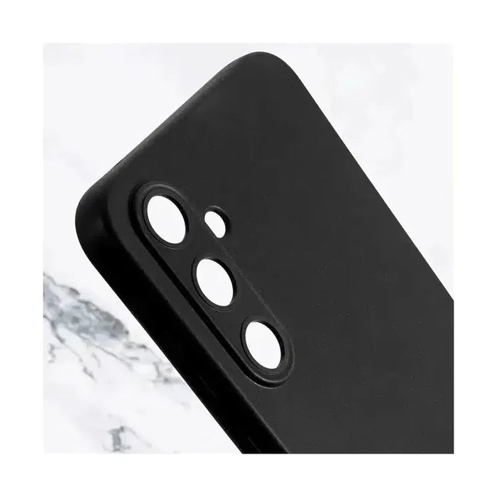 Silicone Cushion Case for Samsung Galaxy S24 Plus - Black