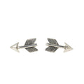 Silver Arrow Stud Earrings-Southwest